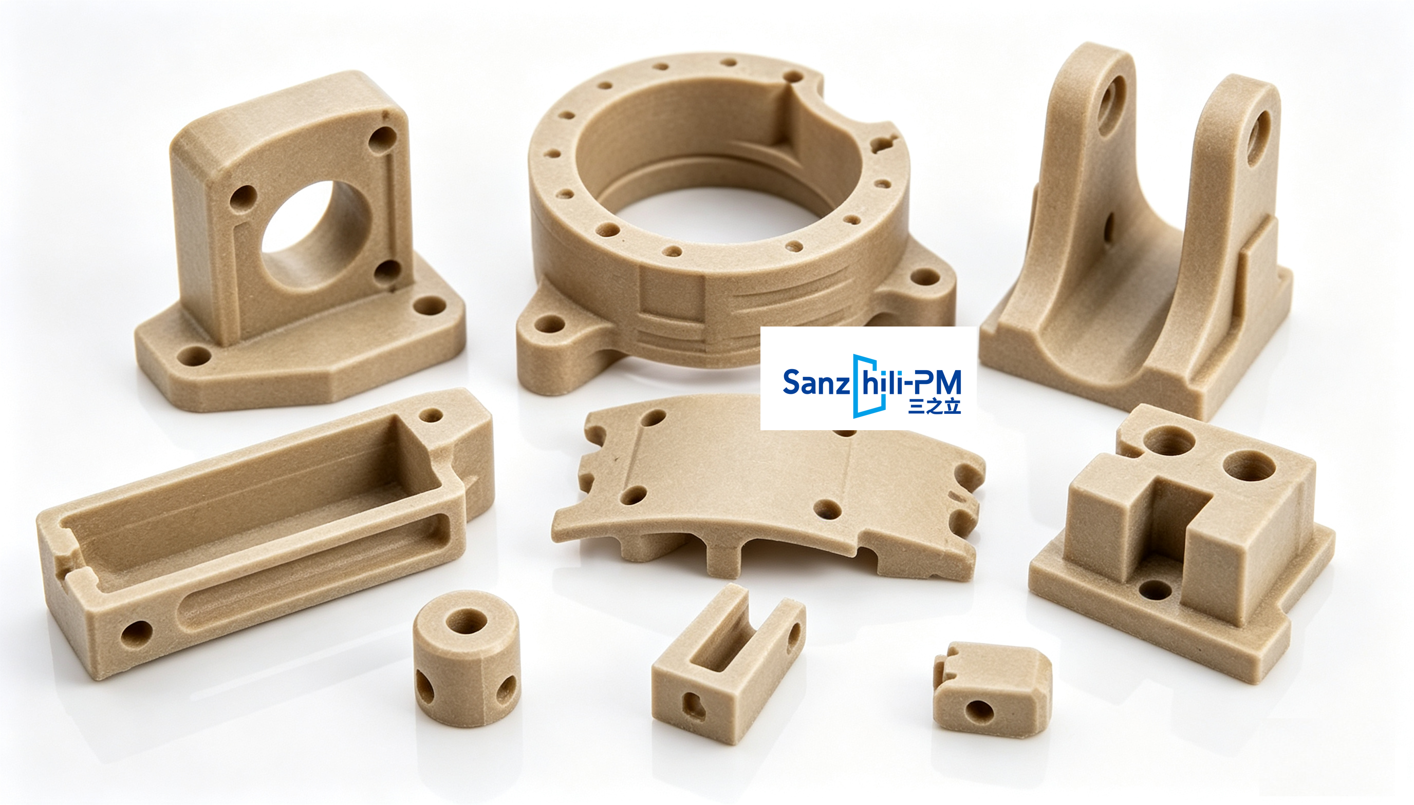 PEEK injection-molded parts